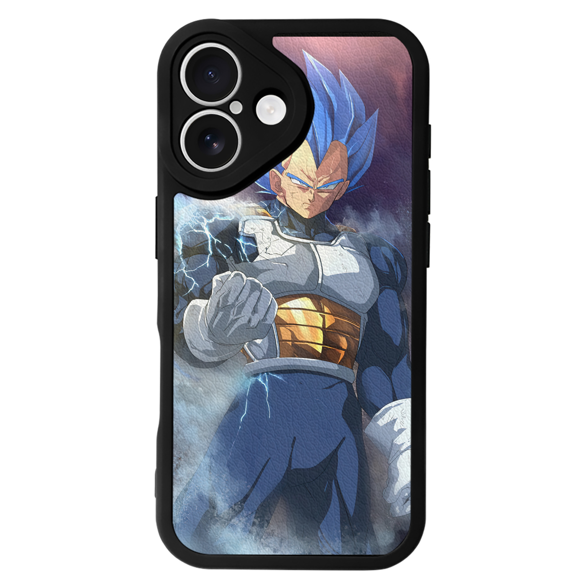 （画像用） ドラゴンボール DRAGON BALL 【iPhone 16シリーズ対応】シリコンスマホケース（レザー調） 材質：シリコン